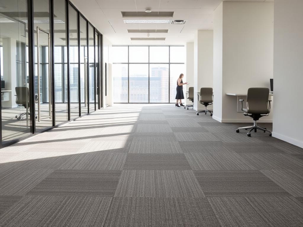 Commercial Carpet project example